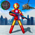 Iron Stickman Rope Hero War Gangstar OffRoad Mod