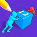 Draw Push 3D icon