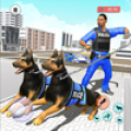 US Police Security Dog Chase Mod