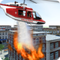 Modern Firefighter Helicopter icon