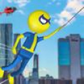 Spider Stickman Rope Hero City - Vegas Gangsters Mod