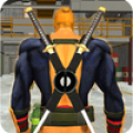 Dual Sword Superhero Pool Game icon
