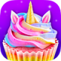 Unicorn Food - Sweet Rainbow Cupcake Desserts APK