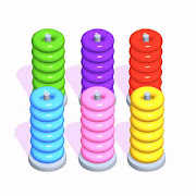 Hoop Stack - Color Puzzle Game Mod Apk