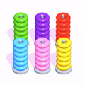 Hoop Stack - Color Puzzle Game Mod