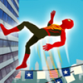 Superhero Jump: Fly Sky Run Mod