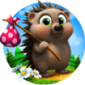 Hedgehog goes home icon