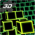 Neon Cube Cells 2 3D Live Wallpaper Mod