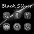 Black Silver Theme - Icon Pack‏ Mod