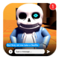 Funny Under Skeleton Sans Fake Chat And Video Call‏ Mod