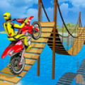 Superhero Bike Stunt Bike Game icon
