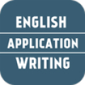 Carta en inglés y escritura de la aplicación Mod