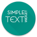 Simple Text Widget (Any Text) icon