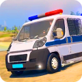 Police Van Gangster Chase Game icon
