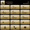 Theme for ExDialer Gloss Gold Mod