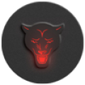 Red-In-Black - icon pack icon