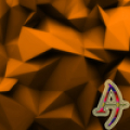 Polygons Orange Xperien Theme‏ Mod