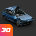 Simulator uji kecelakaan: hancurkan mobil & drift Mod