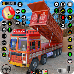 camión simulador indio juego Mod Apk