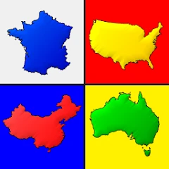 Mapas de todos os países: Quiz Mod Apk 3.3.0 [Remover propagandas][Mod speed]