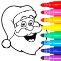 Free Christmas Coloring Book & Games for Kids Mod
