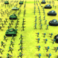Stickman guerreiros Mundial War 2 Batalha Simulato Mod