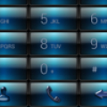 Dialer Gloss Blue Dusk Theme‏ Mod