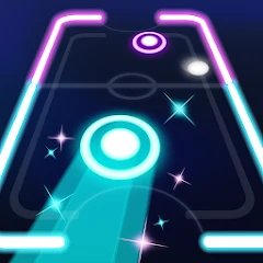 Neon Hockey Mod Apk [Remove ads][Mod speed]