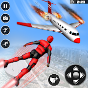 Light Flying Speed Superhero: Rescue Robot Games Mod
