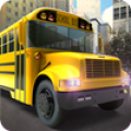 Bus Sekolah drive Tantangan Mod