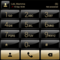 Theme for ExDialer GlossB Gold icon