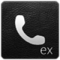 Theme of ExDialer LeatherBlack icon