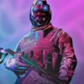 Cyberpunk Neon Soldier 2077 icon