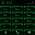 Theme for ExDialer Neon Green Mod