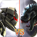 Batalha de robô contra monstro Mod
