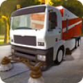 Small City Road Sweeper SIM icon