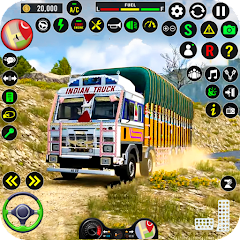 Indian Truck Offroad Cargo 3D Mod Apk