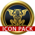 Babylon gold blue ICON PACK icon