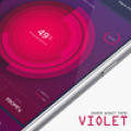 Violet Zooper Widget Theme‏ Mod