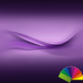 Royale Violet Xperien Theme‏ Mod
