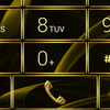 Theme for ExDialer Gate Gold icon