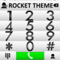 Theme Pure White RocketDial icon