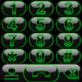 THEME GLOW GREEN EXDIALER‏ Mod