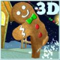 Рождество печенье деревни 3D Mod