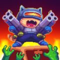 Cat Gunner: Super Força (Pixel Zombie Shooter) Mod