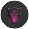 Pink-In-Black - icon pack Mod