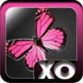 Pink Butterfly icon pack Mod