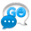 GO SMS Pro Cobalt Glass Theme Mod