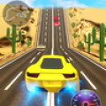 Racing In Car 3D icon