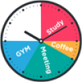 Planificador de tiempo diario con widget de reloj Mod
